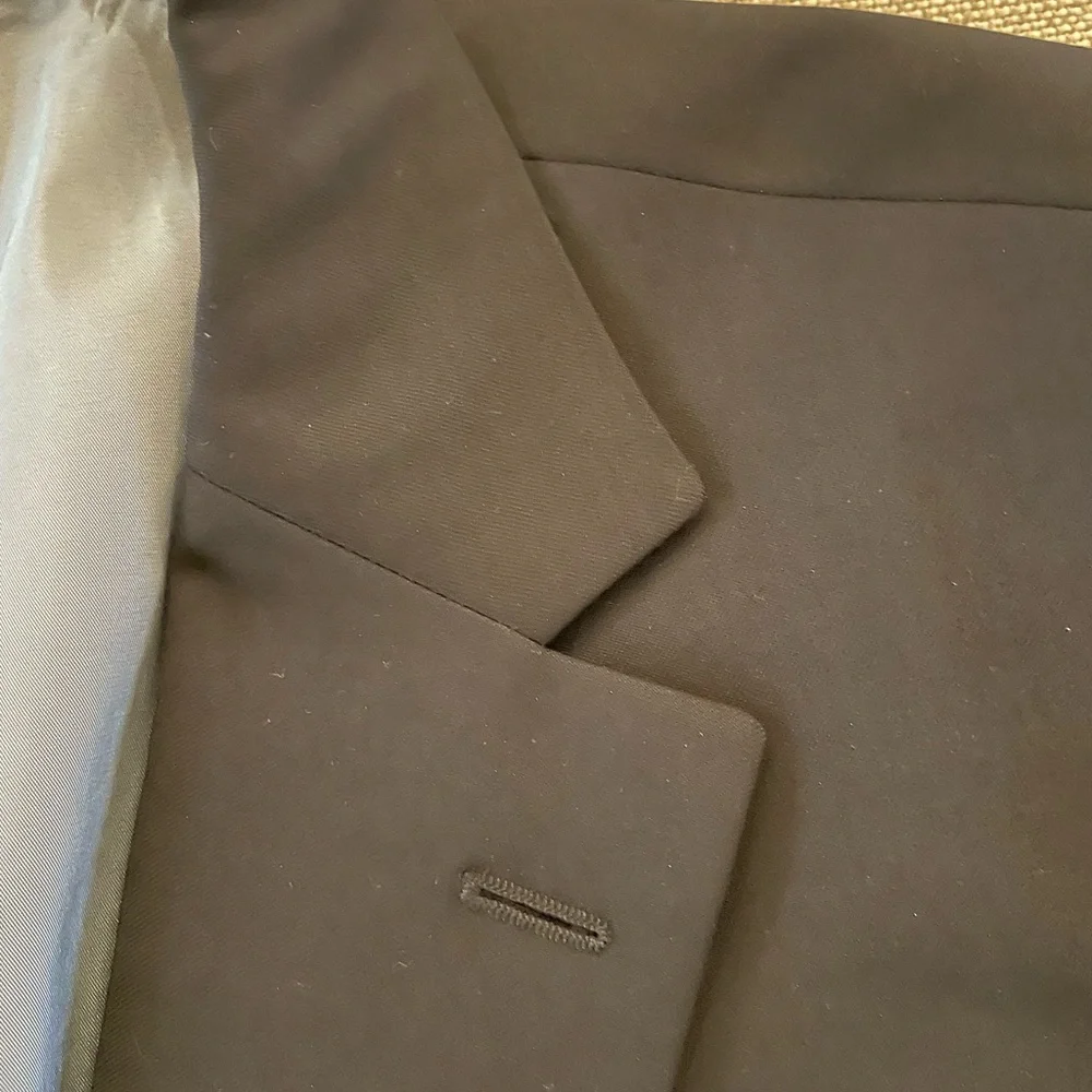 BOSS HUGO BOSS Passolini/Movie US Super‎ 100’s Wool Navy Blazer Size 46 R